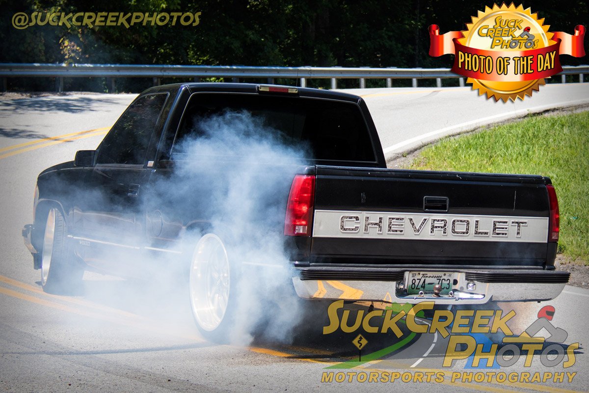 Chevy Silverado Burnout